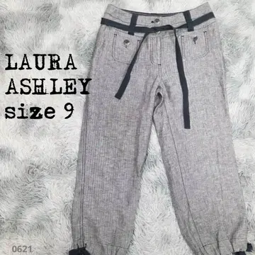 LAURA ASHLEY 로라 애슐리 리본 포함 테이퍼드 팬츠 621