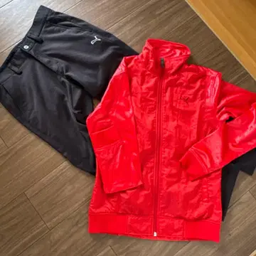 PUMA 남성용 골프웨어 상하의 세트 겨울용