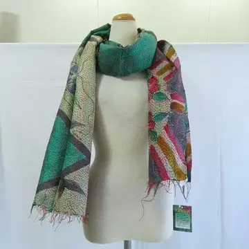 새상품 에스닉 스톨 자수 민족 칸타 아시안 스타일리쉬 M077