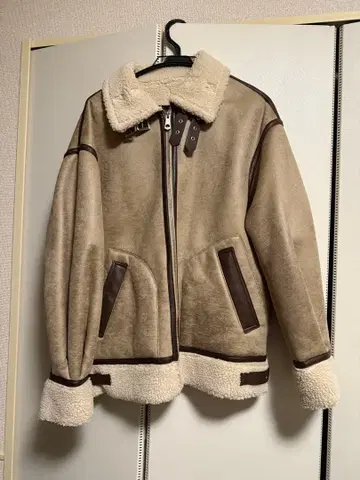 SLY 오버 사이즈 B-3 베이지 사이즈 1