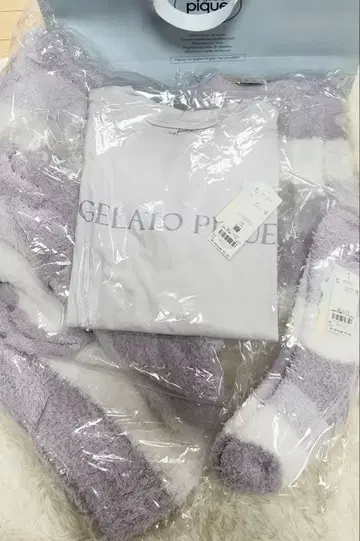 (미사용 새상품) 젤라또피케 룸웨어 5세트 퍼플