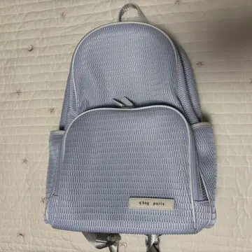 q bag paris 페어렌츠 백팩 아이스 블루 쿠바 백