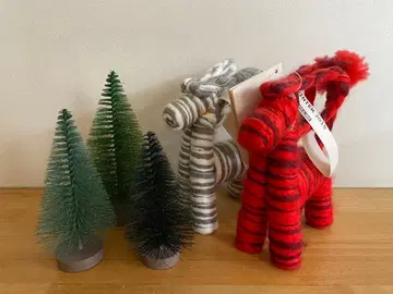 IKEA 크리스마스 데코레이션 루돌프 트리