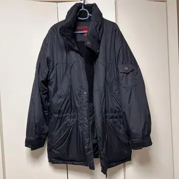 [ 사이즈 S ] Wellensteyn 네이비 다운 자켓 후드 부착