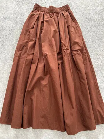 유나이티드 애로우즈 BEAUTY & YOUTH 브라운 플레어 스커트 M