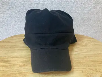 [ 새상품급 ] 블랙 면 100% 캡 크라운 높음 롱 챙