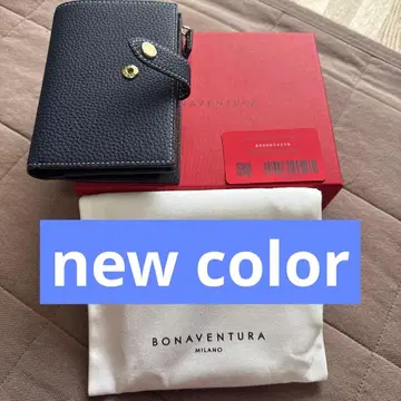 BONAVENTURA 네이비 접이식 지갑