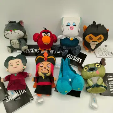 디즈니 빌런즈 미니와루즈 마스코트 봉제 인형