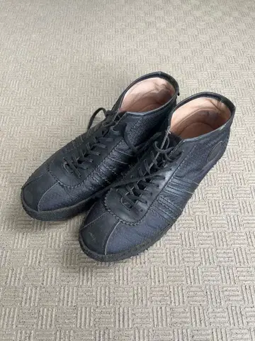 Used black leather shoes archive