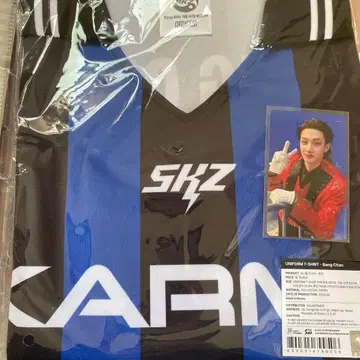 방찬 KARMA POPUP 유니폼 티셔츠