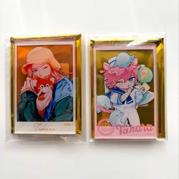 비터 플레이메이트 스마일 베이스 카페 랜덤 폴라로이드풍 카드 타카라 세트