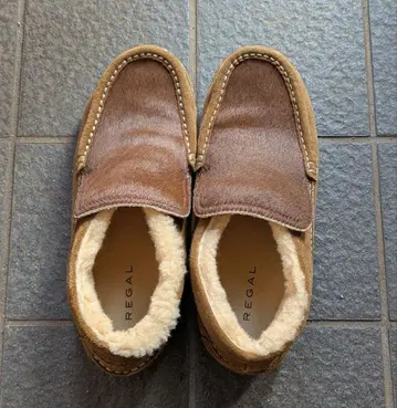 REGAL 브라운 모카신 23.5