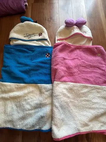 도날드 데이지의 복슬복슬 판초