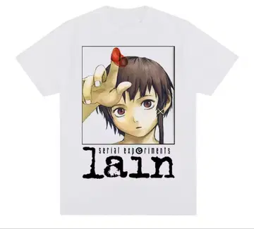 serial experiments lain 레인 이와쿠라 레온 T셔츠