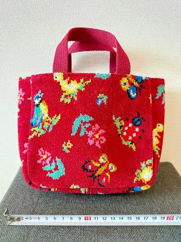 [ 미사용 택 포함 ] 페이러 하이디 백인 미니 토트 완판템