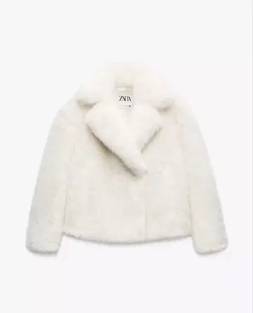 ZARA COLLECTION 인조 모피 아우터 M 사이즈