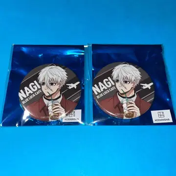 블루 록 카페 SPECIAL TRIP 캔뱃지 나기 세이시로 2개