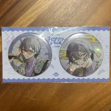 니지산지 Happy Pack 2025 코야나기 로우 캔뱃지 5개