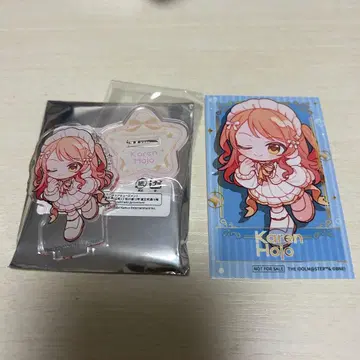 마네키네코 콜라보 데레마스 호조 카렌 아크릴 스탠드 포토 카드