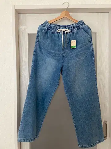 studio CLIP 이지 스트레이트 데님 팬츠