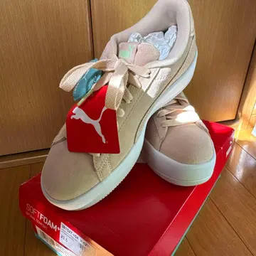 PUMA 스니커즈 23.5cm 베이지
