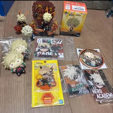 멜론님 나의 히어로 아카데미아 바쿠고 카츠키 쵸코놋코 굿즈 정리
