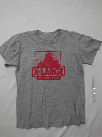 엑스라지 고릴라 로고 T셔츠 그레이 계열 남성용