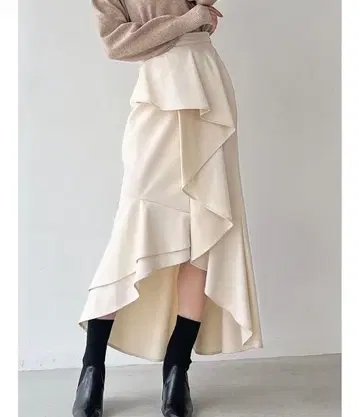 RESEXXY 캐스케이드 머메이드 스커트