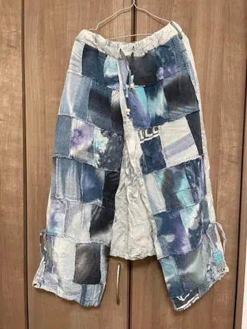 ELRODEO 패치워크 사루엘 팬츠