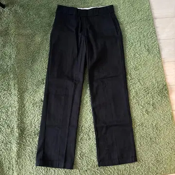 Dickies 874 오리지널 핏 블랙 워크 팬츠