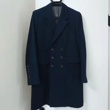 SHAREEF 더블 체스터 코트