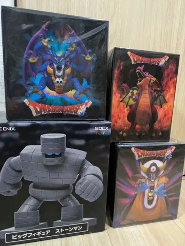 [ 새상품 미개봉품 ] 드래곤 퀘스트 피규어 4체 세트