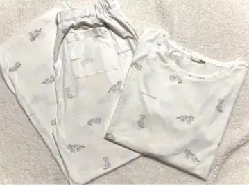 새상품 젤라또피케 호랑이 무늬 룸웨어 상하의 세트