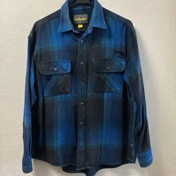 Cabela's 카벨라스 옴브레 체크 플란넬 셔츠 L 사이즈
