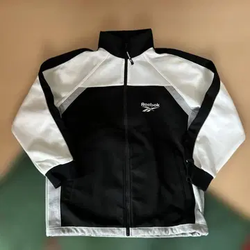 Reebok 집업 자켓 블랙/화이트 90s00s