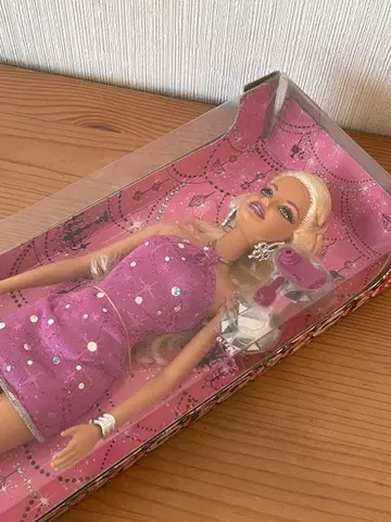 기간 한정 가격 인하! 바비 인형 스팽글 드레스 박스 포함 미사용품 마텔