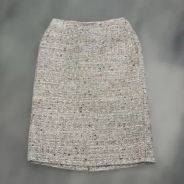ADORE 화이트 계열 트위드 타이트 스커트 36