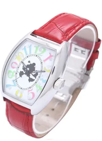 미니 마우스 일본산 자동 와인딩 손목시계 긴자 무라마츠 시계 한정판 모델