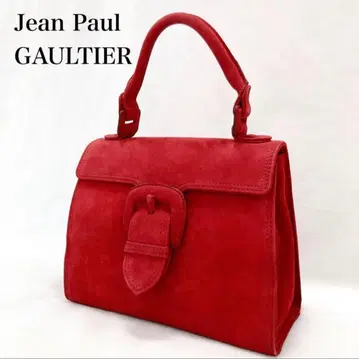 장 폴 고티에 핸드백 빨간색
