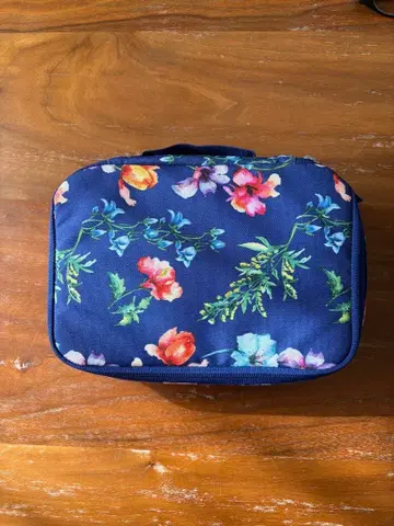 JANSPORT 플로럴 트래블 파우치