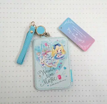 페어리 테일 낚시릴 달린 패스 케이스 앨리스