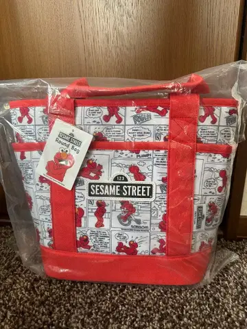 SESAME STREET OBG001 라운드 토트백 엘모