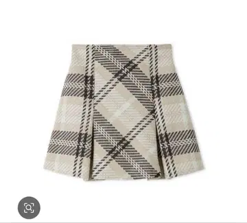 SNIDEL 로빙 체크 미니 스커트