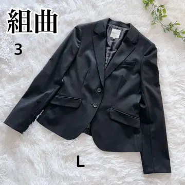 KUMIKYOKU 블랙 테일러드 자켓 L 사이즈