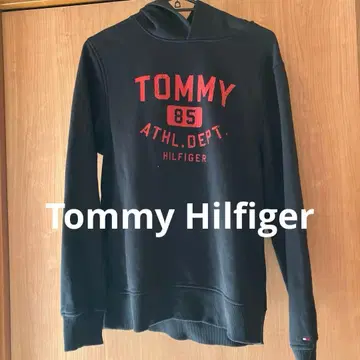 타미힐피거 후드 부착 후드티