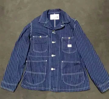 SUGAR CANE 워배시 스트라이프 커버올 사이즈 38(M)