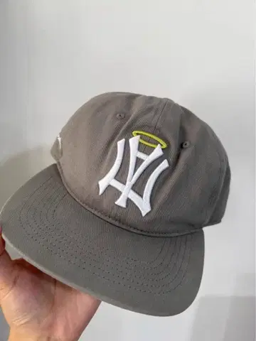 AEAE 그레이 야구 모자 자수 로고