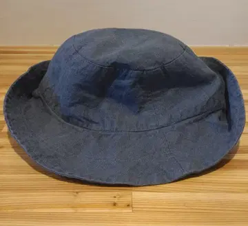 리노 에 리나 린넨 버킷햇 블루그레이