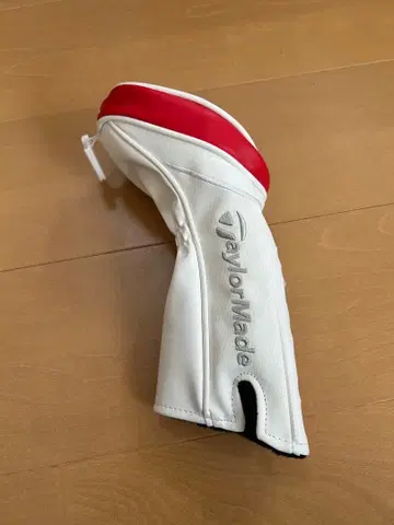 [ 새상품급 ] TaylorMade 골프헤드커버 화이트/레드