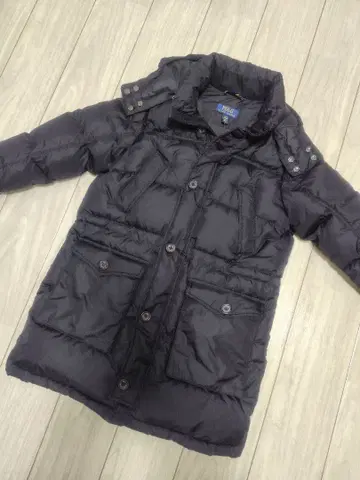 [ 새상품 미사용 ] 폴로 랄프로렌 다운 자켓 탈부착 가능 후드